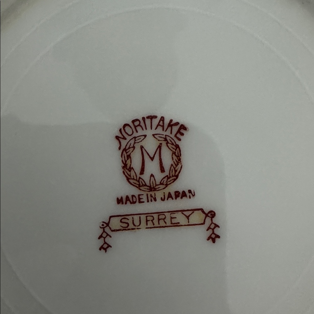 Noritake Surrey Pattern Bowls - Picture 3 of 5